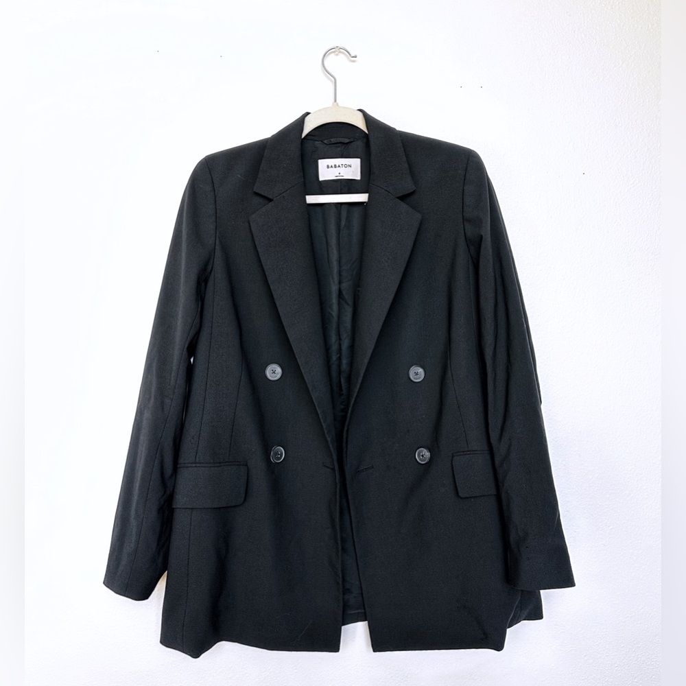 ▪️ BABATON ▪️ Leonard Wool Blazer in Black